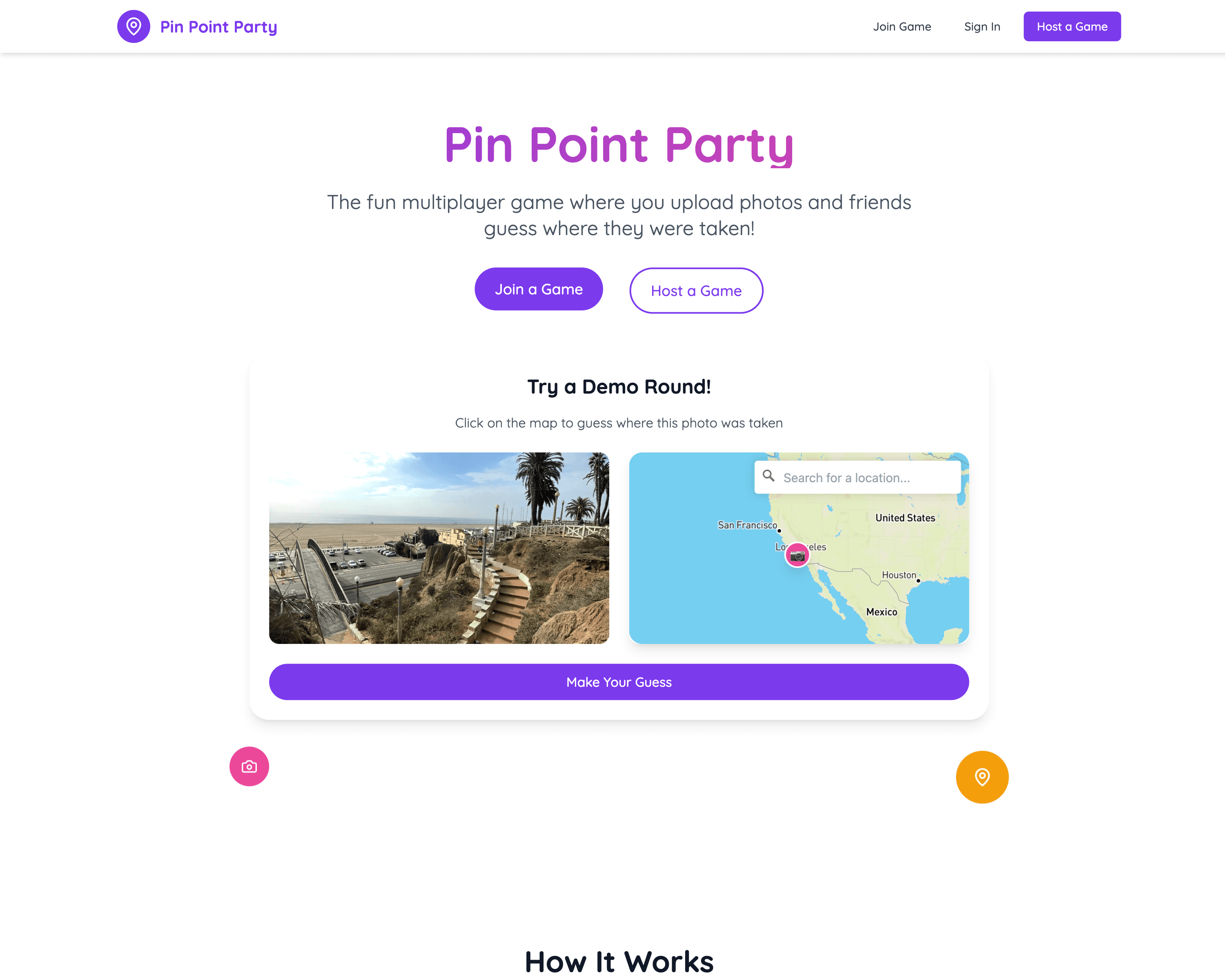 Pin Point Party