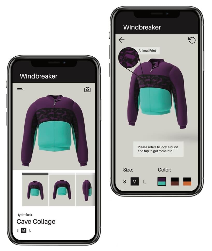 HydroFlask Apparel Concept - 3D CAD Illustrations 2